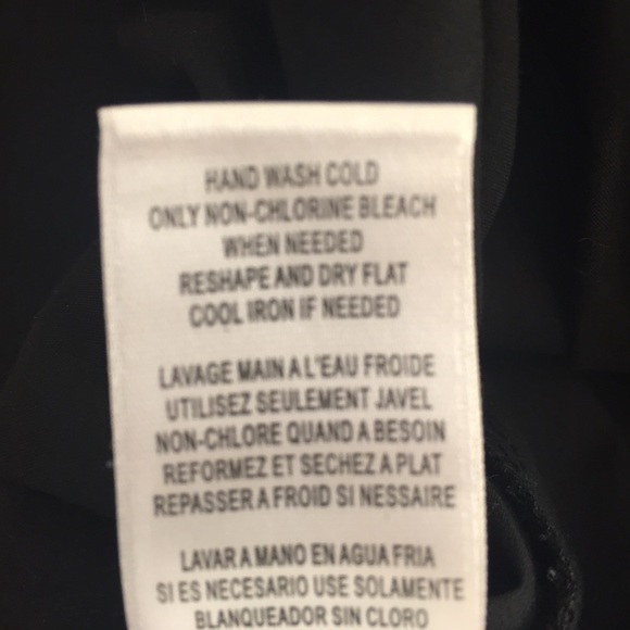 Black BCBG Blouse Size XS - Picture 6 of 6